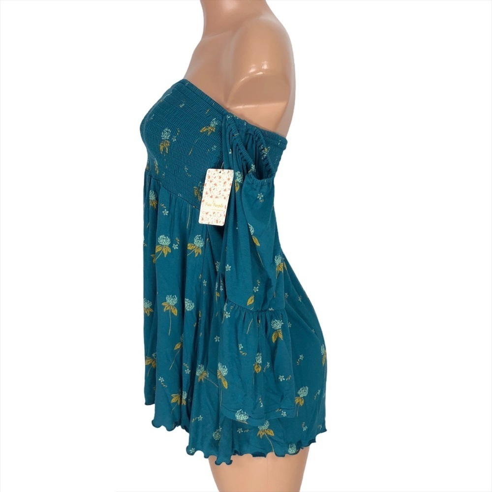Free People Lana Tunic In Mermaid Combo - Picture 9 of 15